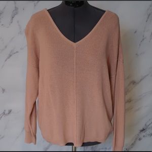 NWT tj maxx Hippie Rose pink sweater Size M